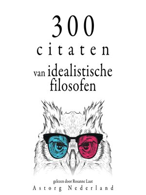 cover image of 300 citaten van idealistische filosofen